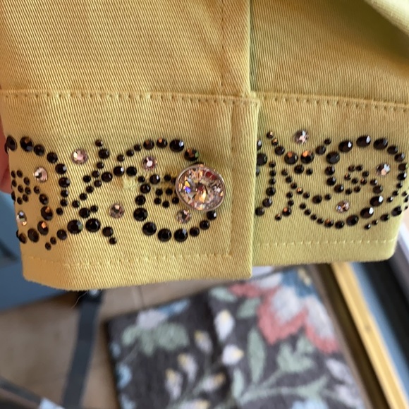 Christine Alexander jacket with Swarovski crystals Great For Christmas Parties - Picture 4 of 10